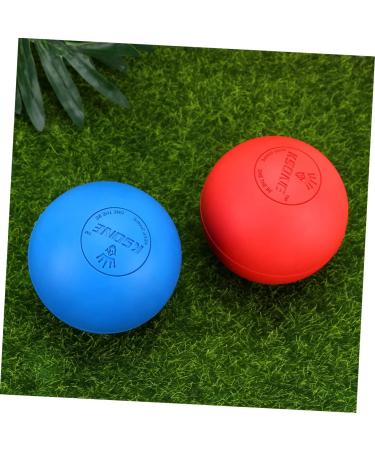 Solustrie 2-Pack Arch Massage Lacrosse Balls | Spiky Trigger Point Foam Roller & Back Roller | Yoga & Foot Massage Device | Perfect for Ice Hockey & Body Recovery - Buy Online on GoSupps.com