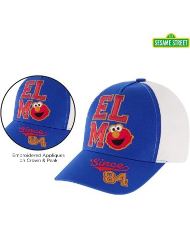 Sesame Street Elmo Toddler Baseball Hat Blue 2-4T - Boys' Favorite Character! - Buy Online on GoSupps.com