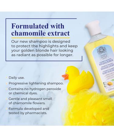Camomila Intea Kids Blonde Highlights Shampoo - 8.5oz Natural Extract Toddler Shampoo - Buy Online on GoSupps.com