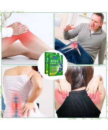 Pain Relief Patch - 60pcs Self-Heating Wormwood Adhesive for Neck & Joint Pain Relief - Buy Online on GoSupps.com