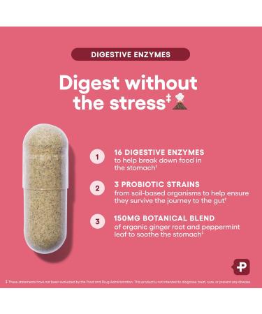 Physician's CHOICE - Optimal Gut Health Bundle: 60 Billion Probiotics 60ct + Digestive Enzymes for Digestive Comfort and Immune Support - Buy Online on GoSupps.com