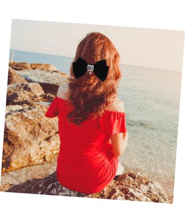 Beaupretty Hair Pin hairpin Big Hair Bows for Girls hair bow tie Bow Hair Clips bow hairclips photo prop Big Bow Hair Barrettes Bow Hair Women Barrettes large props girl Hair Clip - Buy Online on GoSupps.com