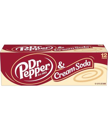 Dr Pepper & Cream Soda 355ml x 12 Bundle (2 Pack 24 Cans) - Buy Online on GoSupps.com