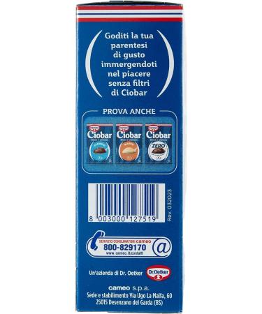 Cameo Ciobar Lot de 4 flacons de poudre pour fondant au chocolat chaud et noir 115 g chaque paquet contient 5 sachets de 23 g + porte-cl s Beni Culinari - Buy Online on GoSupps.com