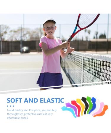 Milisten 40pcs Sports Eyeglass Strap Holder - Silicone Ear Hook Sleeves for Kids & Adults in Mixed Colors | Durable & Comfortable - Buy Online on GoSupps.com