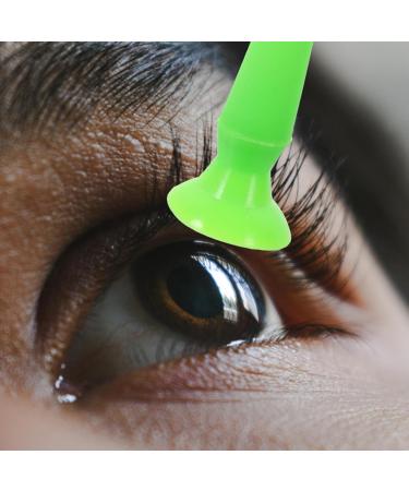 Healvian Silicone Eyeball Cover Set - Flexible Eye Pad & Surgery Protector in Green | International Shipping Available - Buy Online on GoSupps.com