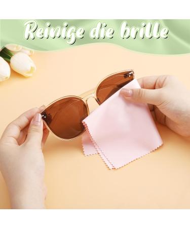 20 Premium Microfiber Glasses Cleaning Cloths - Optician Quality for Glasses Cell Phones & Tablets | 20x20cm - Buy Online on GoSupps.com