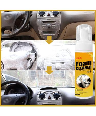 Amplesunshine Foam Cleaner Powerful Stain Removal Kit Foam Cleaner for Car and House Lemon Flavor Strong Decontamination Cleaners Spray for Kitchen (60ML 1PCS) - Buy Online on GoSupps.com