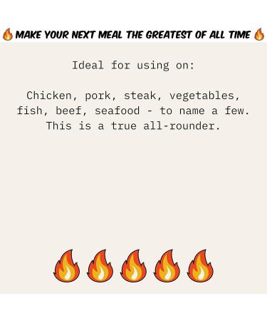 GOAT Original Seasoning Blend & Rub - the perfect all-rounder seasoning for meat seafood poultry and almost anything. Extra-large 225g Shaker. Delicious spice blend and seasoning. - Buy Online on GoSupps.com