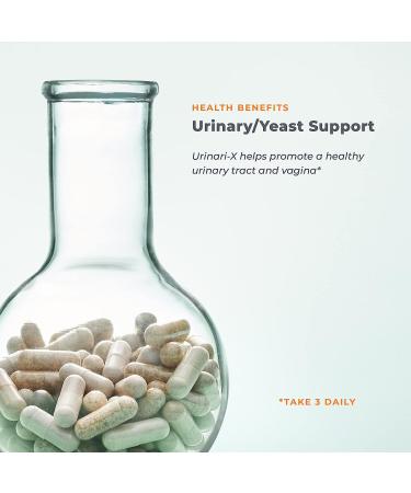 LifeSeasons Urinari-X - Urinary & Yeast Support Supplement | 90 Capsules - Buy Online on GoSupps.com