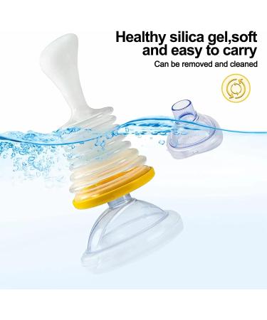 2 Set Choking Rescue Device with CPR Masks | Portable First Aid Kit for Adults & Kids | Suction Device for Fast Relief - Buy Online on GoSupps.com
