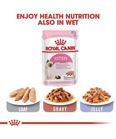 Royal Canin Kitten Dry Cat Food 15 lb - Feline Health Nutrition, Pack of 1 - Buy Online on GoSupps.com