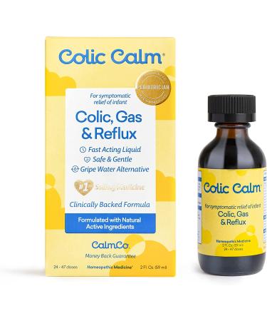 Colic Calm Homeopathic Gripe Water 2 fl oz (Pack of 2) - Infant Gas Relief Drops - Buy Online on GoSupps.com