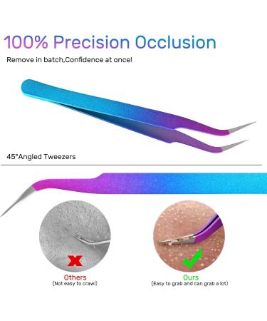 Blackhead Remover Tool JOLIFILE 3 Pcs Pimple Popping Kit Removing Spot Extractor Tools for Nose Facial Popper Whitehead-Colorful 3 Count (Pack of 1) - Buy Online on GoSupps.com