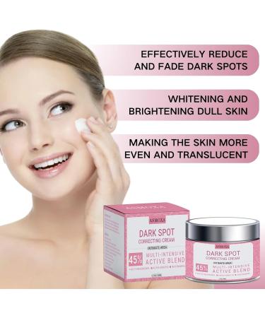 Skin Lightening Cream - Face Cream for Women - Dark Spot Corrector Remover - Face moisturizer for Anti Aging & Anti Wrinkles - Improve and Evens Skin Tone (50ml) - Buy Online on GoSupps.com