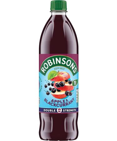 Robinsons Apple & Blackcurrant Squash No Added Sugar 1L - Buy Online Now - Buy Online on GoSupps.com
