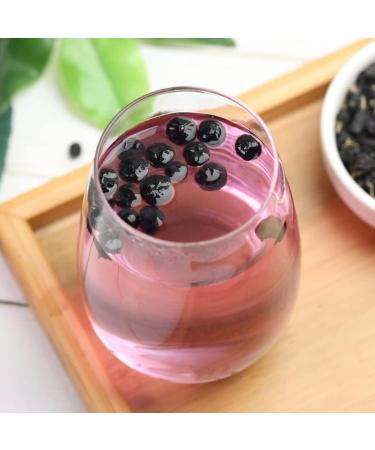  HQZMCTE Natural Herbal Tea Healthy Tea 7.05 oz Black Goji Berries 200g Dried Goji Berries Black Wolfberry Flower Tea - Buy Online on GoSupps.com