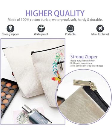 Nurse Practitioner Gifts Makeup Cosmetic Bag - Funny 'Bag Full of Drugs' Zipper Pouch for Best Friends, Bestie, Sister - Birthday & Christmas Gifts - Buy Online on GoSupps.com