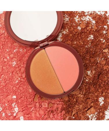Mineral Fusion Blush Bronzer Duo - Rio Blonzer 0.29 Oz | Natural Glow Makeup - Buy Online on GoSupps.com