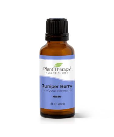 Plant Therapy Juniper Berry Essential Oil 100% Pure Undiluted Natural Aromatherapy Therapeutic Grade 30 mL (1 oz)