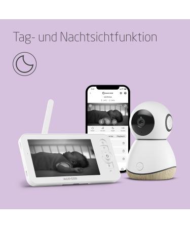 Maxi-Cosi Lake Pro Baby Monitor Camera | Ultra-HD 2K Motion Detection & Screaming Translator | Safe & Smart Baby Care | Connected Home Solutions - Buy Online on GoSupps.com