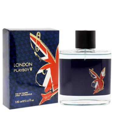 Playboy London by Playboy for Men - 3.4 oz EDT Spray Fresh 3.4 Ounce - Buy Online on GoSupps.com
