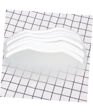 50pcs Salon Mask Hairspray Mask Anti-Fall Hard Plastic Protects Your Face from Hair Sticks - Buy Online on GoSupps.com