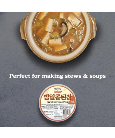 Bumil Korean Sauce Set - Gochujang, Ssamjang, Soybean Paste 8.81 Oz x3 | Fermented Korean Spicy Chili Paste for Meat, Bulgogi, Bibimbap, Stew, Soup, Dipping Sauce & More - Buy Online on GoSupps.com