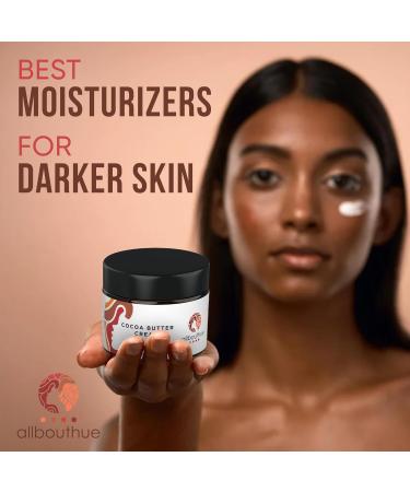 AllBoutHue Cocoa Butter & Vitamin E Body Cream - Healing Moisturizing Non-Greasy Lotion for Dry & Sensitive Skin 8oz - International Shipping Available - Buy Online on GoSupps.com