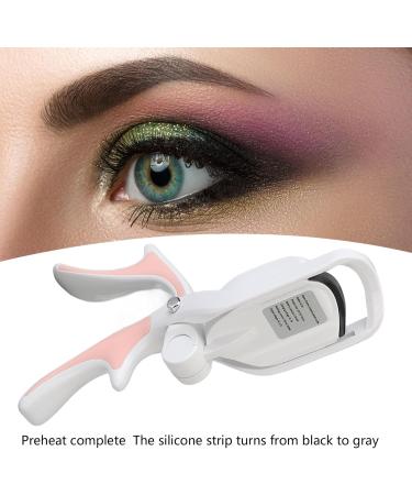 Qukaim Rechargeable Electric Eyelash Curler Electric Heated Eyelash Curlers 3 Temperature Settings Rechargeable Portable White - Buy Online on GoSupps.com