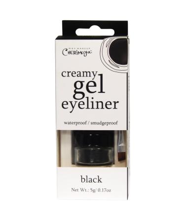 Max Makeup Cherimoya Creamy Gel Eyeliner  Black and White