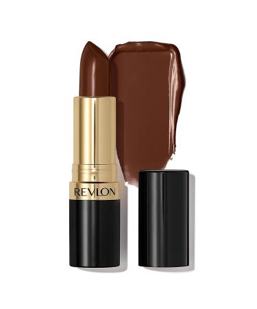 Revlon Super Lustrous Lipstick in Choco-Liscious (665) - Moisturizing Lipcolor with Vitamin E and Avocado Oil - Buy Online on GoSupps.com