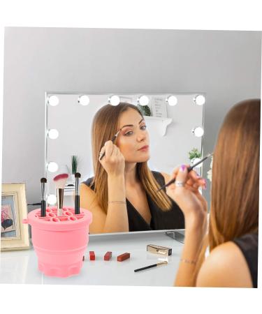 Didiseaon tool brush Make Brush Cleaners Silicone Makeup Brush Cleaner detergent washer Silica gel set Makeup Brush Cleaner Kit Multifunction silicone brush Makeup Tools 9.20X9.20X8.60CM Pink - Buy Online on GoSupps.com