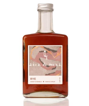 S ve de Mars Rye Barrel Aged Grade A Canadian Maple Syrup 250 ml