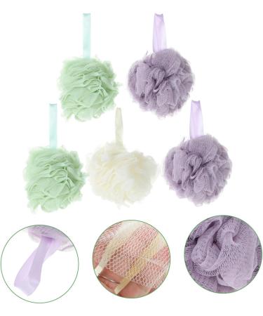 5 Pcs Bubble Making Bath Balls - Essential Bathroom Accessories for Perfect Bubbles & Relaxation - Buy Online on GoSupps.com