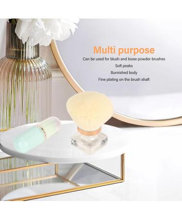 Small Blue Capsule Makeup Brush Thickened Casting White Hair Round Base Synthetic Fiber for Blush and Powder Application - Buy Online on GoSupps.com