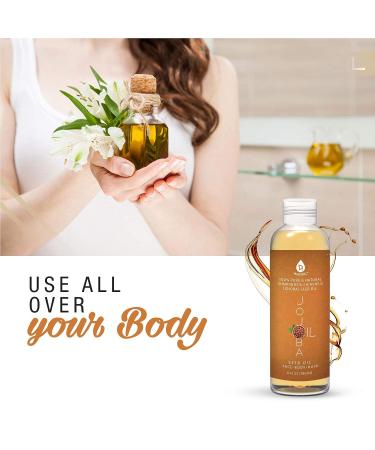 Pure Golden Jojoba Oil for Dry Skin & Hair | 100% Cold Pressed, Natural & Unrefined | Moisturizes & Revitalizes | 6oz - Buy Online on GoSupps.com