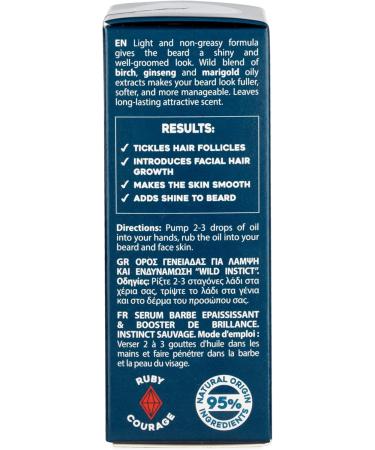 Natura Siberica Men Wild Instinct. Shine & Thick Beard S rum pour un look sain 50 ml - Buy Online on GoSupps.com