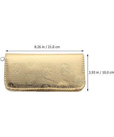 DOITOOL 15pcs Ear Wax Removal Tool Set with Goose Feather Stick - Golden Ear Cleaning Kit - Buy Online on GoSupps.com