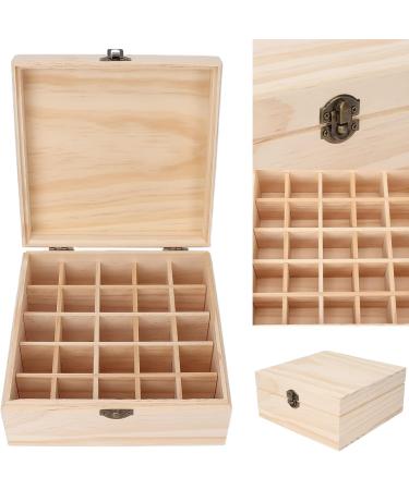 High Quality Pine Wood Essential Oil Storage Case - Safe & Reliable 187x187x87 mm | Customizable Design - Buy Online on GoSupps.com