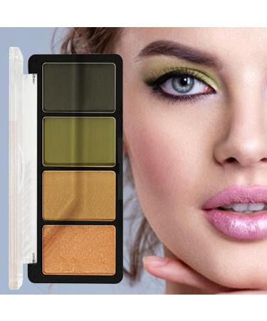  Veeteah Matte and Glitter Eyeshadow Palette - Matte Glitter Makeup Palette - 4 Colors - Vibrant Colors - For Women and Girls - Veeteah Birthday Gift - Buy Online on GoSupps.com