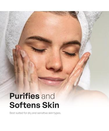 Daily Nourishing Green Tea & Chamomile Face Cleanser for Men & Women | Age Reversing Purifies & Softens Dry Sensitive Skin | 6.6OZ - Buy Online on GoSupps.com