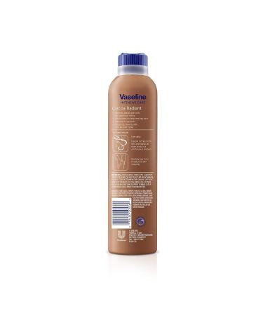 Vaseline Intensive Care Spray Moisturizer - Cocoa Radiant 6.5 oz | 100% Pure Cocoa Butter for Dry Skin - International Shipping Available - Buy Online on GoSupps.com