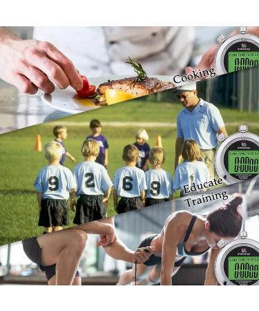 Digital Stopwatch with Whistle - Sports Timer with Light & Mute Functions for Swimmers | 2 Memory Settings - Buy Online on GoSupps.com
