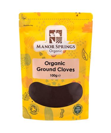Organic Ground Cloves 100g by Manor Springs Organic