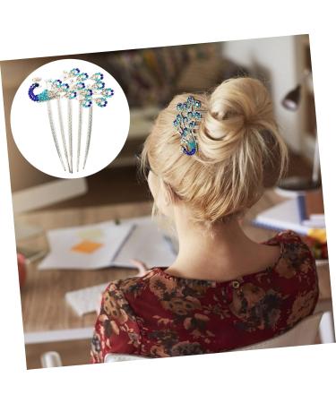 Mikinona Diamond Phoenix Hair Comb Rhinestone Hair Comb Rhinestone Barrettes Bride Wedding Hair Accessories Rhinestone Hair Accessories Flower Hair Comb Pearl Wedding Headpiece Rhinestones - Buy Online on GoSupps.com