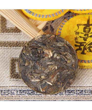 HQZM Yunnan 500g 1764oz Banzhang Aged Pu Erh Raw Tea Small Cakes Dark Tea Aged Charm with Honey Scent - Buy Online on GoSupps.com