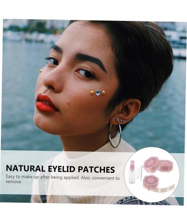 NOLITOY 1 Set Double Eyelid Sticker Invisible Eyelid Strips Transparent Tape Eye Beauty Tapes Hooded Glue - Buy Online on GoSupps.com