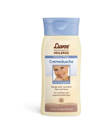Luvos Healing Clay Intensive Care Cream Shower with Orange Oil 200 ml Gel - Buy Online on GoSupps.com