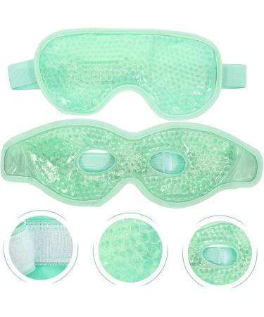 FRCOLOR 2Pcs Cold Eye Mask Eye Cold Compress Eye Patch Gel Mask Eyes Ice Eye Mask Puffy Eyes Ice Compress Women Eye Cover Eye - Buy Online on GoSupps.com